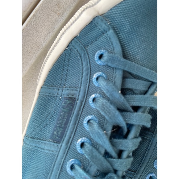 Superga Cotu Classic S000010 Blue Sneaker Shoes Size US W 8.5 - Picture 5 of 10